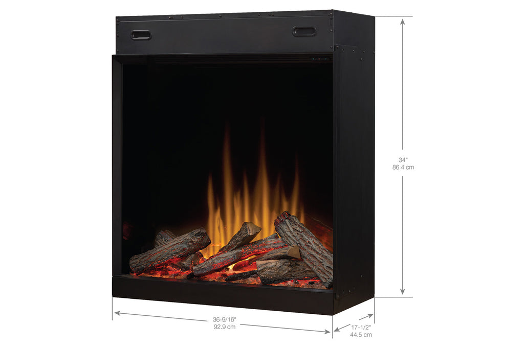 Dimplex Ignite Aspire 36 inch Smart Built-In Portrait Tall Electric Firebox - ASP36