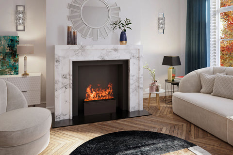 Image of Aquafire Lite 16  Water Vapor Freestanding Electric Fireplace Insert - AWO-16-42