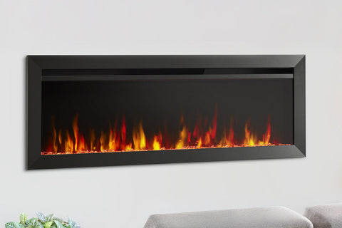 Image of SimpliFire Allusion Slim 40 inch Wall Mount Recessed Electric Fireplace - SF-ALLS40