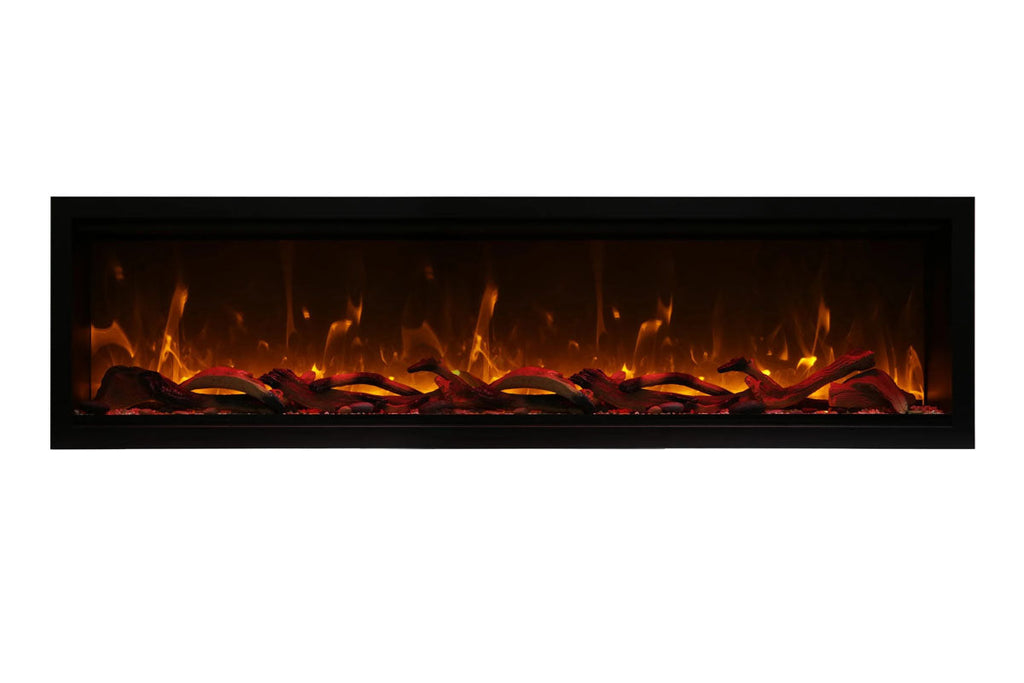 Amantii Symmetry Bespoke Xtra Tall Recessed Flush Mount Smart Indoor Outdoor Electric Fireplace SYM-XT-BESPOKE