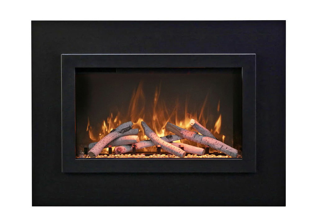 Amantii Traditional Bespoke 38 Inch Built-In Indoor Outdoor Smart Electric Firebox Insert TRD-38-BESPOKE
