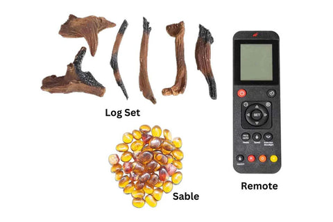 Image of Sierra Flame Electric Fireplace Insert - Electric Fireplace Heater Media - Electric Fireplaces Depot