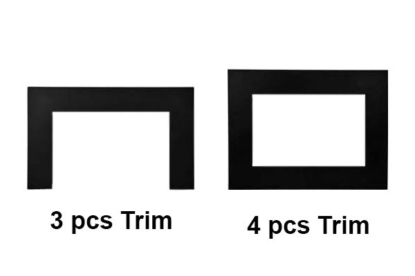 Amantii Traditional Bespoke 38 Inch Built-In Indoor Outdoor Smart Electric Firebox Insert TRD-38-BESPOKE