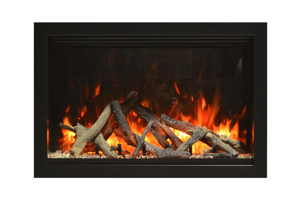 Amantii Traditional Lumina Built-In Indoor Outdoor Smart Electric Firebox Insert - TRD-LUMINA
