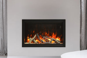 Amantii Traditional Lumina 26 Inch Built-In Indoor Outdoor Smart Electric Firebox Insert - TRD-26-LUMINA