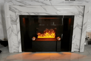 Aquafire® Gatsby 23'' Water Vapor Freestanding Electric Firebox Insert