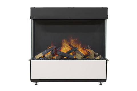 Image of Dimplex 30 Inches Opti-Myst Aura Multi-Sided Built-In Electric Fireplace - 3STEP-RGB-AM - 500003866