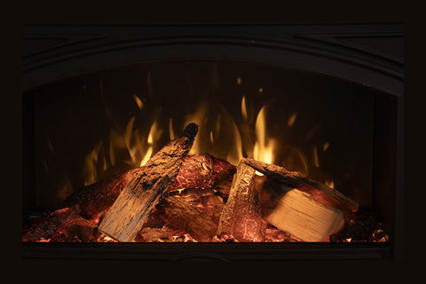 Image of Sierra Flame Cast Iron Freestanding Smat Electric Stove - Electric Fireplace Heater media