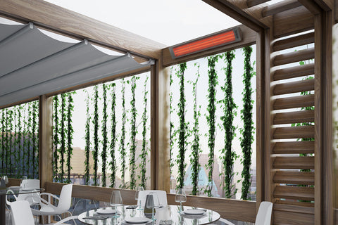 Image of Bromic Heating  Cobalt Smart-Heat Electric Infrared Stainless Steel Patio Heater