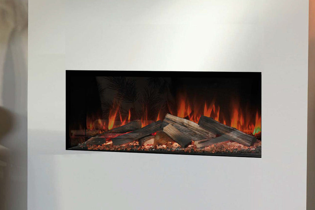 Evonic Fires 40-inch E-Lectra Multi-Side Built-In Linear Electric Fireplace - E-LECTRA40