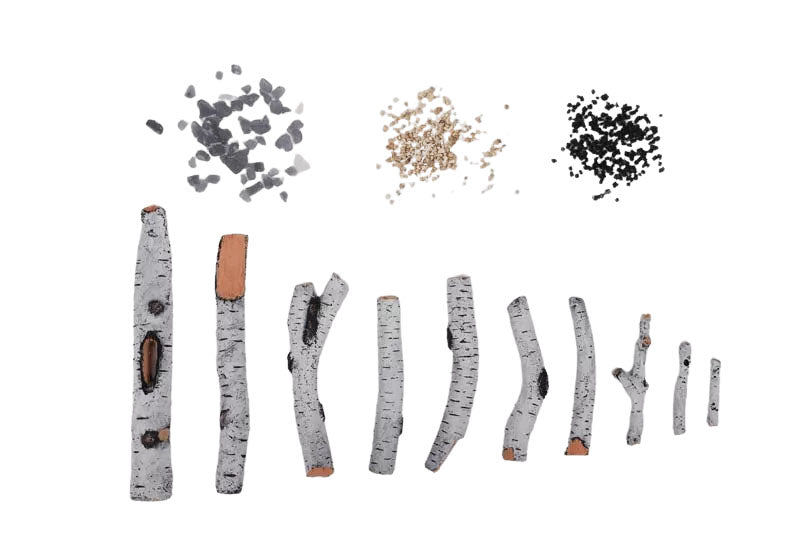 Amantii Panorama Tru View Slim 40-inch 3-Sided View Built In Indoor Outdoor Electric Fireplace with Heater | 40-TRV-SLIM