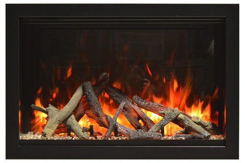 Image of Amantii Traditional Lumina  Built-In Indoor Outdoor Smart Electric Firebox Insert - TRD-LUMINA