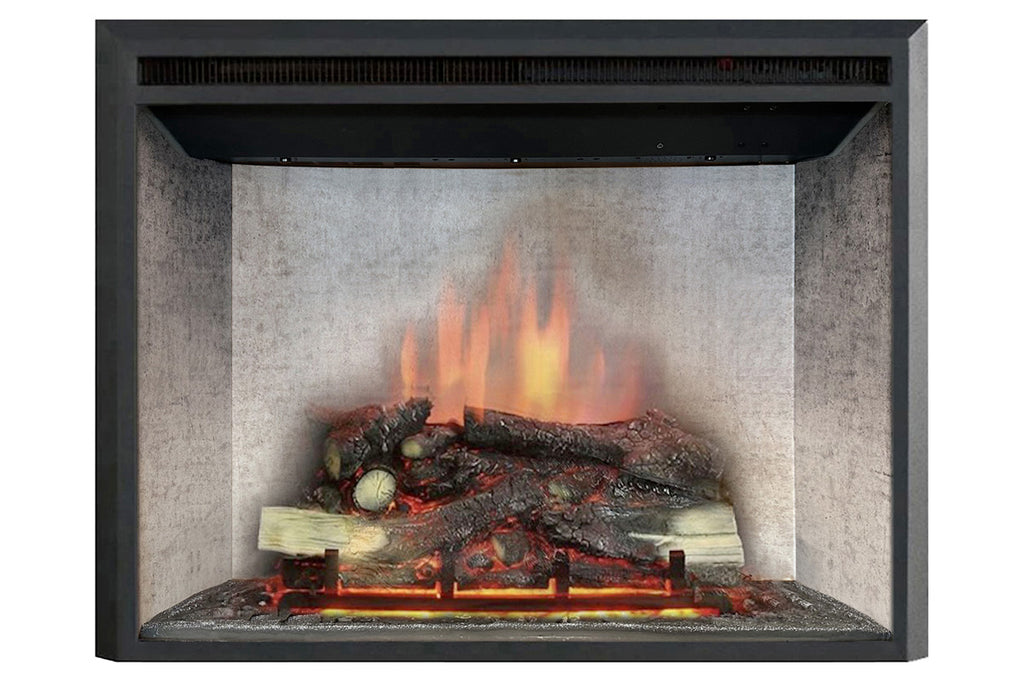 Dynasty Presto 35 Inch Built-In Electric Fireplace Insert | Electric Firebox | DY-FI35D | Dynasty Fireplaces