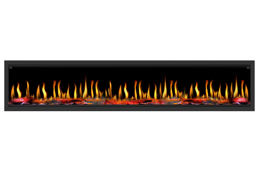 Dynasty Tempo 100 inch Virtual Linear Recessed Electric Fireplace DY-FVX100