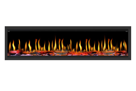 Image of Dynasty Tempo 76 inch Virtual Linear Recessed Electric Fireplace DY-FVX76