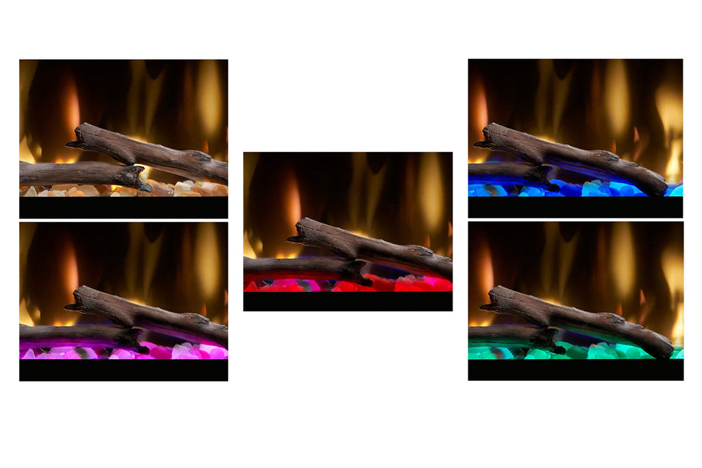 Dimplex Ignite Evolve 100 Smart Recessed Built-In Linear Electric Fireplace - WiFi Electric Fireplace EVO100 500002563