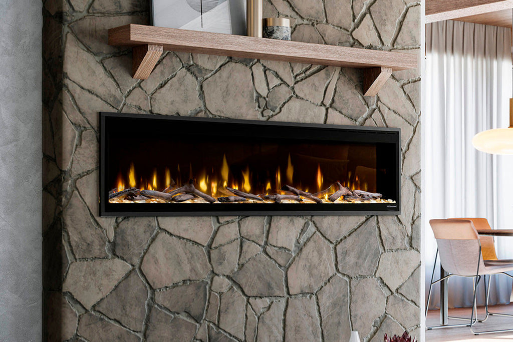 Dimplex Ignite Evolve 60 inch Smart Recessed Built-In Linear Electric Fireplace - WiFi Electric Fireplace EVO60 500002574