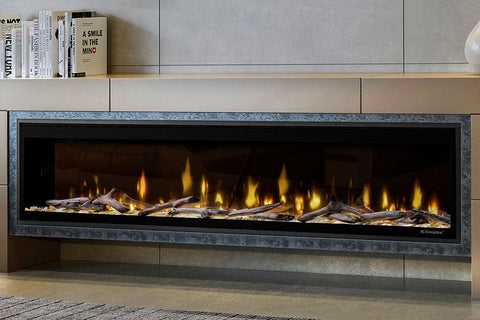 Image of Dimplex Ignite Evolve 74 inch Smart Recessed Built-In Linear Electric Fireplace - WiFi Electric Fireplace EVO74 500002608