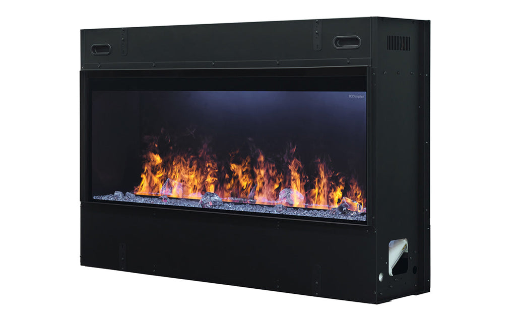 Dimplex Optimyst 66 inch Linear Water Vapor Built-In Electric Fireplace - Water Mist Fireplace with Heater OLF66-AM
