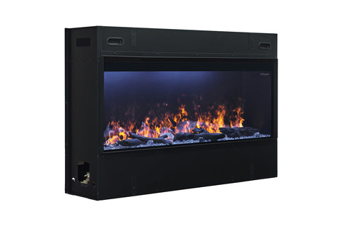 Image of Dimplex Optimyst Linear Water Vapor Built-In Electric Fireplace Water Mist Fireplace with Heater OLF46-AM