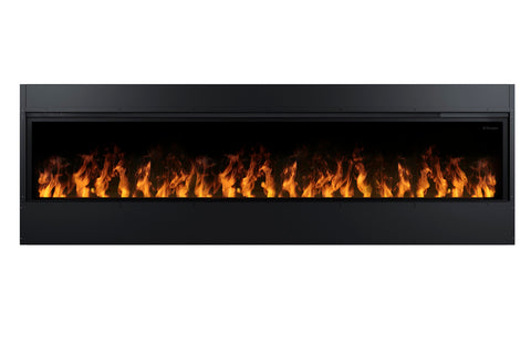 Image of Dimplex Optimyst 86 inch Linear Water Vapor Built-In Electric Fireplace - Water Mist Fireplace with Heater OLF86-AM