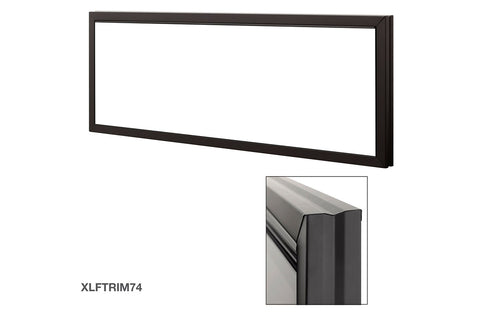 Image of Dimplex Ignite Evolve 74 inch Smart Recessed Built-In Linear Electric Fireplace - WiFi Electric Fireplace EVO74 500002608Trim