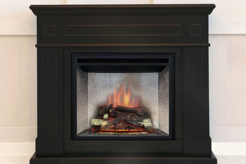 Dynasty Presto 35 Inch Built-In Electric Fireplace Insert | Electric Firebox | DY-FI35D | Dynasty Fireplaces