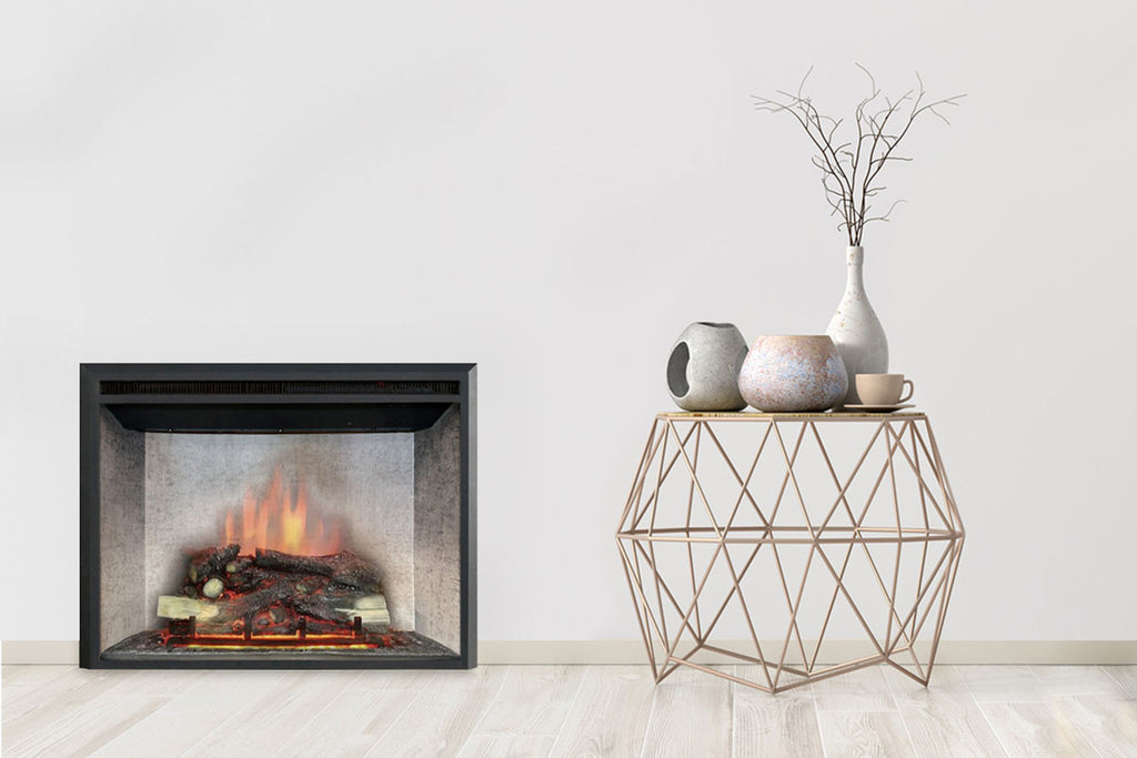 Dynasty Presto 40 Inch Built-In Electric Fireplace Insert | Electric Firebox | DY-FI40D | Dynasty Fireplaces