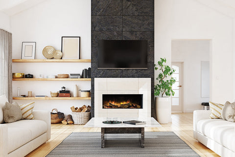 Image of Flamerite Fires E-FX 52-inch 3-Sided 2-Sided Built In Electric Fireplace - FLR-FP-EFX-1300 | Multi Side View E-FX Series