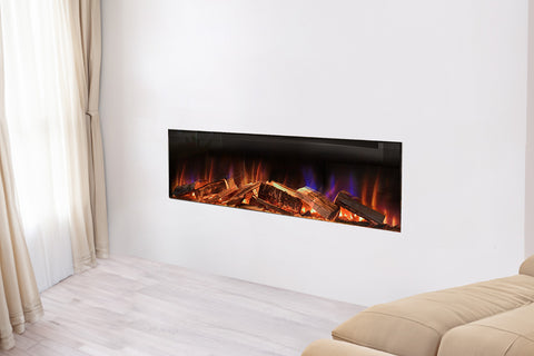 Image of Evonic Fires 40-inch E-Lectra Multi-Side Built-In Linear Electric Fireplace - E-LECTRA40