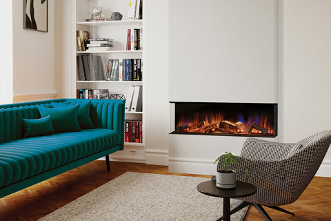 Image of Ortal Evonic E-Lectra Multi-Side View Built-In Electric Fireplace E-LECTRA