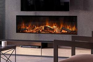 Evonic Fires 60-inch E-Lectra Multi-Side Built-In Linear Electric Fireplace - E-LECTRA60