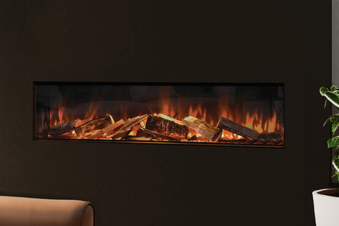 Image of Evonic Fires 70-inch E-Lectra Multi-Side Built-In Linear Electric Fireplace - E-LECTRA70