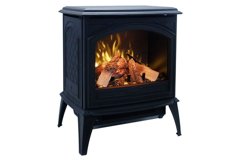 Image of Sierra Flame 23-inch Cast Iron Freestanding Smat Electric Stove - Electric Fireplace Heater E50-HO