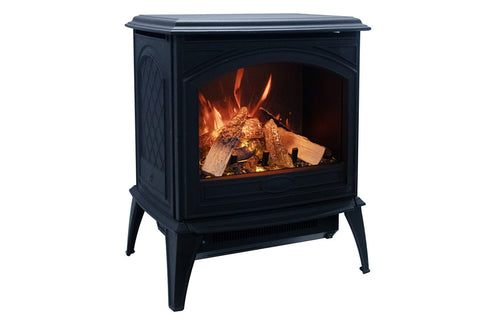 Image of Sierra Flame 23-inch Cast Iron Freestanding Smat Electric Stove - Electric Fireplace Heater E50-HO