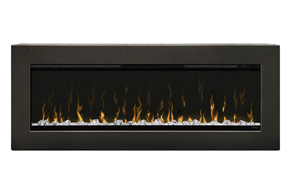 Dimplex Ignite XL  Electric Fireplace Wall Mount Mantel Package in Premium Iron Finish
