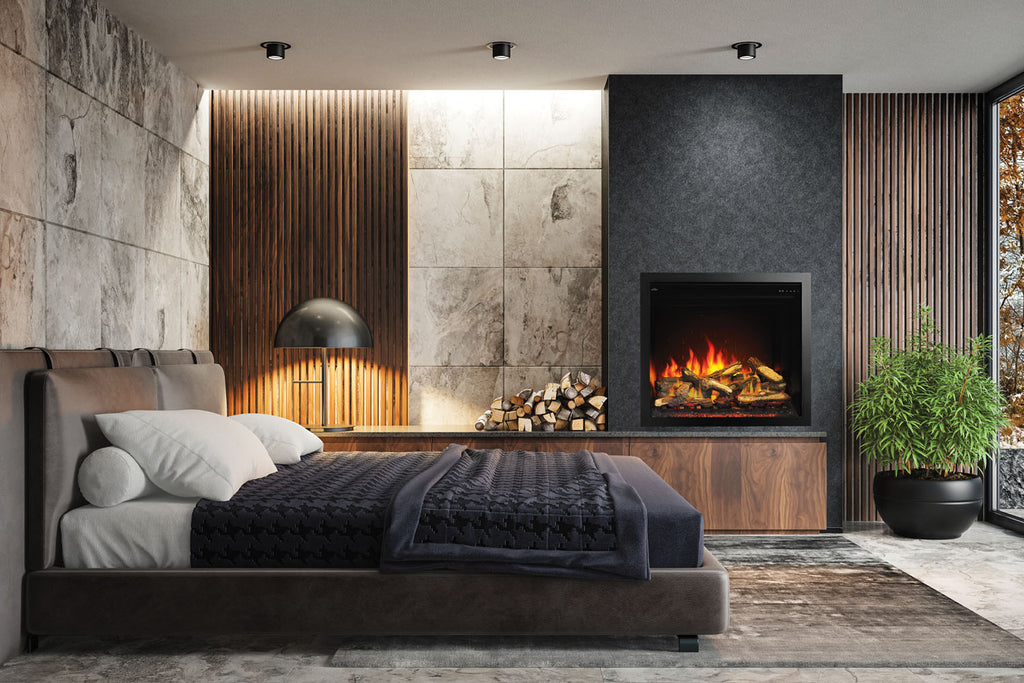 Napoleon Elevation 36 Smart Built-In Electric Firebox | Electric Fireplace Insert NEFB36H-MF