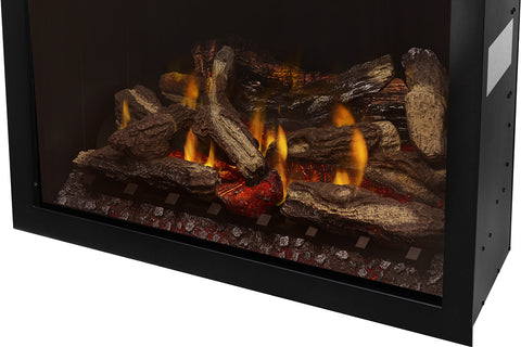 Image of Napoleon Elevation X 36 LCD Virtual Built-In Electric Fireplace - Digital Firebox Insert NEFB36LCD-MF