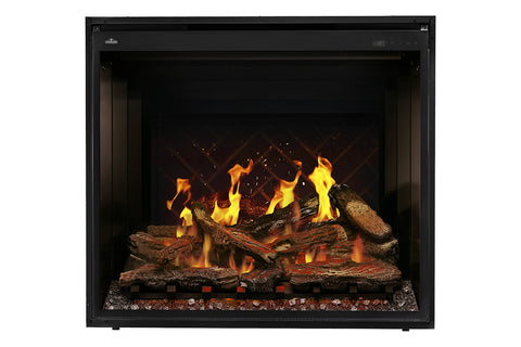Image of Napoleon Elevation X 36 LCD Virtual Built-In Electric Fireplace - Digital Firebox Insert NEFB36LCD-MF