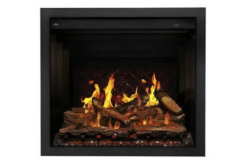 Image of Napoleon Elevation X 36 LCD Virtual Built-In Electric Fireplace - Digital Firebox Insert NEFB36LCD-MF