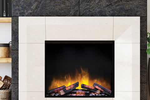 Image of Flamerite Fires E-FX Slim Line 24-inch Built-In Electric Firebox - SL 600 - Electric Fireplace E-FX Slim EFX-SL-600