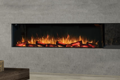 Image of Flamerite Fires E-FX 52-inch 3-Sided 2-Sided Built In Electric Fireplace - FLR-FP-EFX-1300 | FLR-FP-EFX-1300-V2