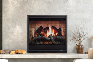 SimpliFire Inception 36-in Traditional Virtual Smart Electric Fireplace with Folio Front - SF-INC36 Firebox
