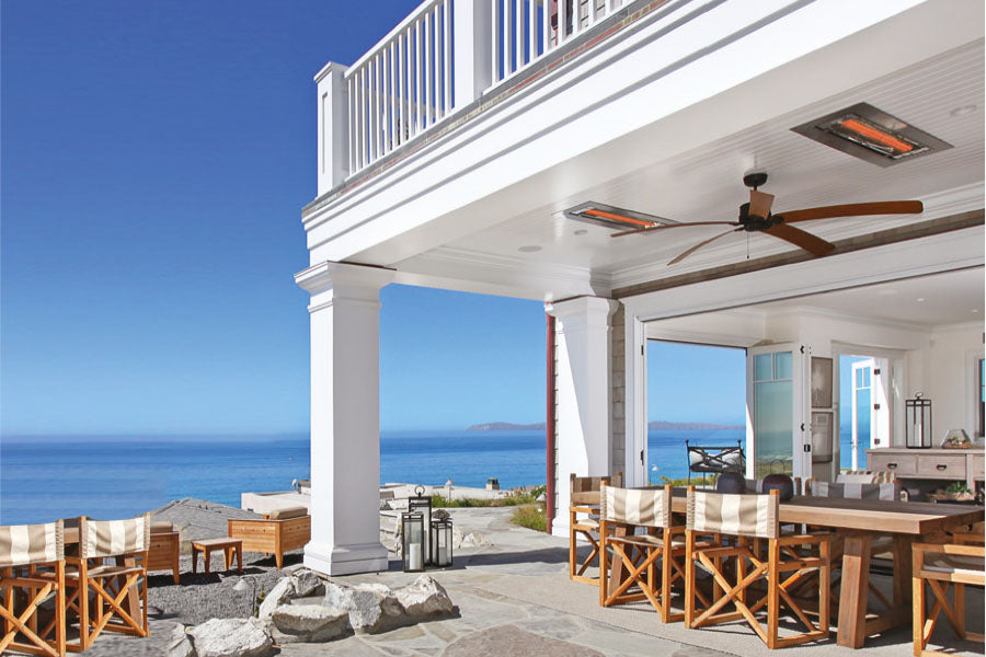 Infratech C Series Single Element Marine Grade 3000 Watt 277V Electric Outdoor Heater | Infratech 61 in Heater | C3027MG