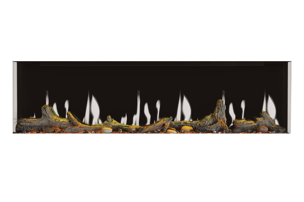 Napoleon Luminex 65 inch LCD Virtual Smart Multi-Sided Built In Electric Fireplace NEFL65LCD-3SV