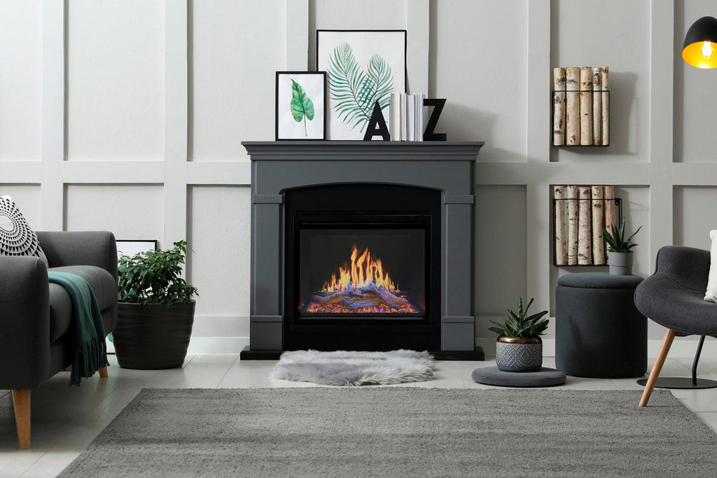 Modern Flames Orion Traditional 54 in Heliovision Virtual Smart Built In Electric Firebox - Fireplace Insert OR54-TRAD