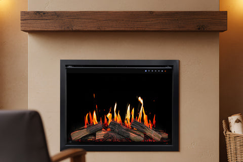 Image of Modern Flames Orion Traditional 26" Version 2 Heliovision Virtual Built-In Electric Firebox