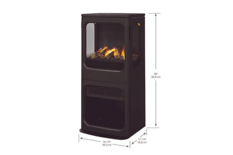 Image of Dimplex Optimyst Mapleton 18 Inch Freestanding Water Vapor Electric Fireplace Stove - MPT-LS-AM 500004330