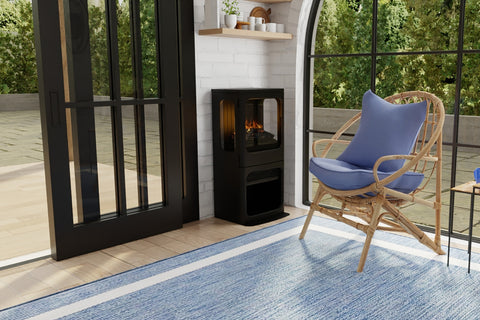 Image of Dimplex Optimyst Mapleton 18 Inch Freestanding Water Vapor Electric Fireplace Stove - MPT-LS-AM 500004330
