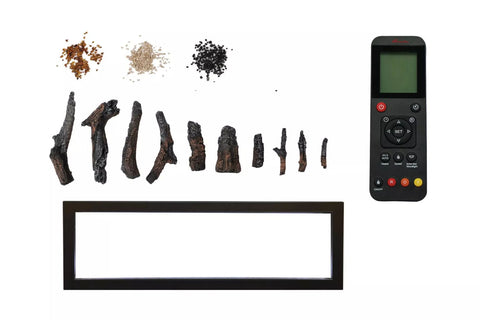 Image of Amantii Panorama 60 inch Deep Built-in Indoor & Outdoor Electric Fireplace – Heater - BI-60-DEEP-OD – Electric Fireplaces Depot